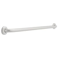 Franklin Brass 5936BS 1-1/4-Inch by 36-Inch Concealed Mount Safety Bath and Shower Gab Bar, Bright Stainless Steel