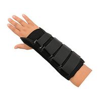 Sammons Preston 10" R-Soft Wrist Support, Left, Large, Stabilization Splint and Immobilizer for Healing and Recovery of The Hand, Arm, and Wrist, Open Hand Mobility Design for Range of Motion