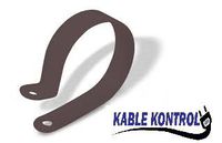 1-1/4" Kable Kontrol Nylon Cable Clamp- (100 Pack) (1-1/4" Diameter, Black)