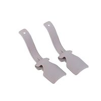 KyStudio 1 Pair Lazy Shoe Helper Unisex Handled Shoe Horn Easy on Off Shoe Lifting Helper