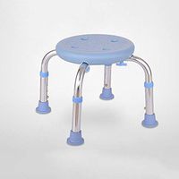 Heavy Duty Carex Swivel Shower Stool, Medical Tool-Free Assembly Adjustable Shower Stool Tub Chair and Bathtub Seat Shower Seat for Seniors, Elderly, Handicap, Disabled, Anti-Slip Bathtub Seat Bench