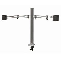 Cotytech Dual Monitor Desktop Mount Dual Swing Arm with Clamp Base (DM-21A2-C)