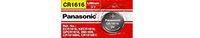 PANASONIC Batteries CR1616 Battery, Lithium, 3V, Coin Cell (1 Piece)