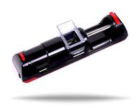 New Spark Cigarette Rolling Machine Electric Automatic Injector Tobacco Roller Maker (Black & Red)