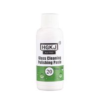 WXAN HGKJ-20-Glass Degreaser Cleaner Glass Cleaning Polishing Paste Oil Film Clean Solid Wiper Spray Effervescent Tablets (Green, 50ml)