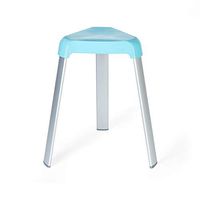Better Living Products 70071 SMART Foot Shower Seat, Aqua Blue