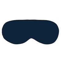 One New Natural Silk Eye Cover & Blindfold Sleep Mask Shade Dark Blue