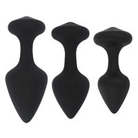 QYIYA 3Pcs/Set Anales Silicone Douche for Men Women Silicone Toys Adults Toys Comfortable Set