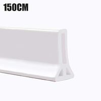 weemoment Collapsible Threshold Water Dam,Bendable Waterproof Shower Water Blocking Strips,Shower Barrier Water Stopper for Home Kitchen Bathroom Gifts