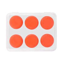 HIKO23 3 Pairs Silicone Earplugs Waterproof Deformable Soft Ear Plugs Putty Plug for Sleeping Swimming Bathing Noise Reduction (Orange)