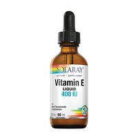 Solaray Liquid Vitamin E 400 IU Supplement, 2 Fluid Ounce