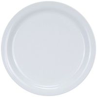 Yanco MA-6 Mayor 6.5" Narrow Rim Plate, Porcelain, Super White Color, Pack of 36