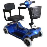 Zip'r Traveler (Lightweight and Long Range) (Blue, 4 Wheel)