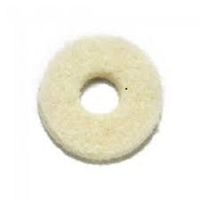 Round Corn Pads, 100 Circle Cushions per Pack, 1/8" Felt (Ring Hammer Toe Pads)
