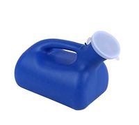 ZMM® Urinal Male 2000ml Portable Urinal Bed Elderly Urine Household Child Chamber Pot Blue Urinal Car Traveling Abroad Camping Traffic Jam Camping Easy to Clean Light