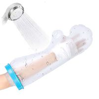 Arm Cast Covers for Shower Bath, Waterproof Wound Cover Adult Cast Sleeve Bag Watertight Seal Keep Cast and Bandage Dry for Broken Arm, Wrist, Hand, Fingers, Left or Right Arm