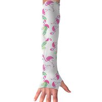 QG ZZX Red Flamingo Unisex Compression Arm Sleeves UV Protection Performance Arm Sleeve - for Outdoor Sports Baseball,Basketball,Football (1 Pair)