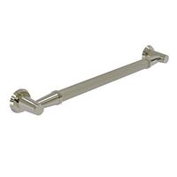 Allied Brass MD-GRR-16-PNI 16 Inch Reeded Grab Bar, 16-Inch, Polished Nickel