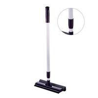 Retractable Aluminum Rod Double Sided Window Cleaner Window Cleaning Kit Aluminum Extension Pole Light Weight All-in-One Best for Home Clean Black