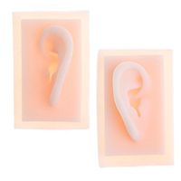 1:1 Silicone Acupuncture Left & Right Ear Model Study Kit, 3.5'' x 2.4''