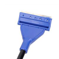 Aquarium Fish Tank Clean Kit 5 In 1 Aquarium Glass Cleaner Portable Algae Scrapers Set Multi Function Fish Tank Cleaning Bush With Long Handle 1Set