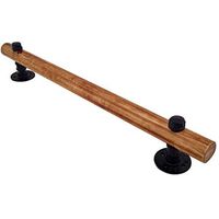 DWW Wood Shower Grab Bar Bathroom Safety Handrail Stair Handle Pine Bathtub Assist Handle for Handicap, Elderly, Adult and Disabled, 39" Length (Size : 100cm(39.3in))