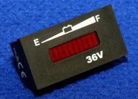 Ez-Go/Cushman 33636G01 - Gauge - Battery