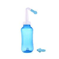 Easyinsmile Nasal Wash Bottle Nasal Irrigation System - Sinus Rinse - Nose Cleaner - 300ml 10oz Neti Pot - Nasal Wash Bottle or Adult Kid Nose Allergic Rhinitis Sinusitis Cold Flu Nursing
