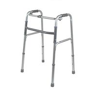 NASC Crutch Walker Multifunctional Alloy Folding Anti-Skid Walking Auxiliary Instrument Toilet Rails Suitable for Elderly/Disabled/Pregnant Women (Size: 58cm92.2cm52cm)
