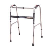 Medical Walker Aluminum Health Care Fold Medical Walking Mobility Aid for Elderly, Seniors, Handicap, Disabled(Accessories Included)