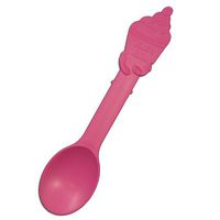 Yocup Eco-friendly Swirl Spoon- 1000 Count (Pink)