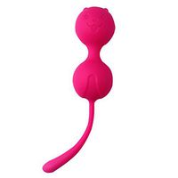 ULTNICE Kegel Exerciser Silicone Vaginal Tightening Balls for Pelvic Floor Exercises and Bladder Control (Red)