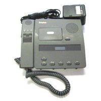 Dictaphone Model 3740 Micro Size Cassette Tape Dictator with Microphone & Power Supply