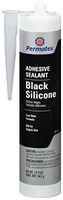 Permatex 81173 Black Silicone Adhesive Sealant, 12.9 oz