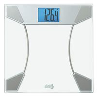 Eat Smart Digital Bath Scale, Clear Glass