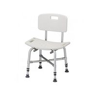 ISG401EA - Bariatric Bath Chair with Back 16-1/2 to 20-1/2 H x 20 W x 12 D Seat Dimension