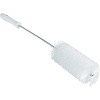 Vikan 53705 Soft Tube Brush, Polyester, 2-25/64" x 20" OAL, White