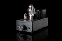 Woo Audio WA6 2nd gen Vacuum Tube Class-A Headphones Amplifier (Black)