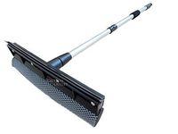 U N Telescopic Extendable Window Squeegee Long Handle Washer Scrubber Cleaner Wiper