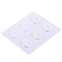 4 Sheets/24Pcs Clear Silicone Gel Corn Bunion Pads Pain Relief Protector Rings Pad for Ease The Pain of Foot Caused by Friction with High Heel Shoes
