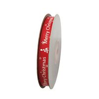 Toyvian Red Ribbon Double-Sided Wrapping Ribbons Strip DIY Supplies