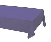 24 pcs (1 case) of Plastic Heavy Duty Premium tablecloths 54" x 108" - Purple