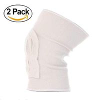 Pack of 2 Knees Keeping Warm Braces, LU2000 Athletics Diabetes Knees Artrite Protection Cotton Sleeves for Running, Jogging, Sports, Joint Pain Relief, Injury Recovery-Double Wrap