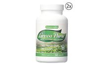 GreenPura Green Tea Extract Antioxidant Weight Loss Dietary Supplement (2 Pack) 60 Capsules Enhances Cognitive Function