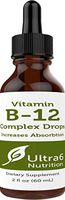 Vitamin B12 Drops in Liquid Form for Best Absorption - Methylcobalamin B12 Great for Energy, Sublingual Nutrition and Weight Loss