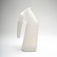 Medegen Male Urinal With Plastic Lid - Model 88903 - Each