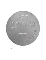 Hillflower 5 Piece SR44 LR44 LR1154 AG13 357A Bulk 0% Hg 1.5V Long Duration Silver Oxide New Battery