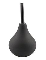 1PCS 220ml Black Safe Reusable Silicone Enema Bulb Anal Douche Enema Kit Cleanser Vaginal Washing for Men Women