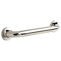 DELTA DF59824-BS Lahara 24" x 1 1/4" Decorative Grab Bar, Bright Stainless