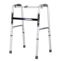 Jonigo Dual-Purpose Auxiliary Walker Thickened Aluminum Alloy Collapsible Elderly Patient Four-Legged Walking Stick Walking Frame Fixed and Interactive Dual-use